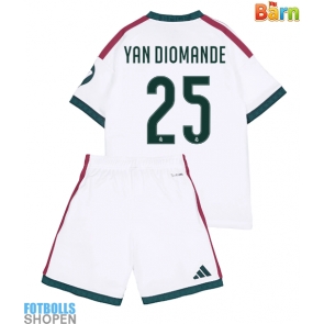 Billiga Real Madrid Yan Diomande #25 Hemmatröja Barn 2026-27 Kortärmad (+ Korta byxor)
